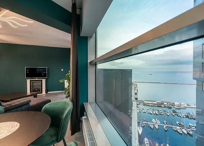 דירה Sea Towers Panoramic Penthouse *